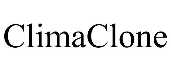 Trademark Logo CLIMACLONE