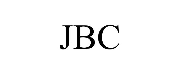 Trademark Logo JBC