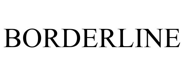 Trademark Logo BORDERLINE