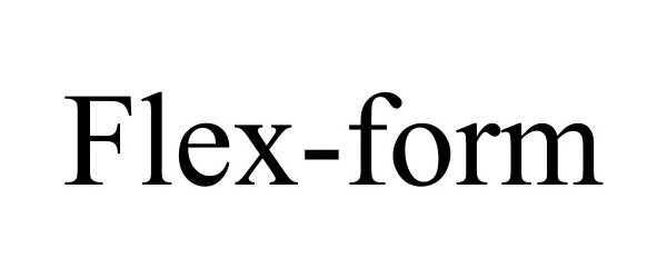 Trademark Logo FLEX-FORM