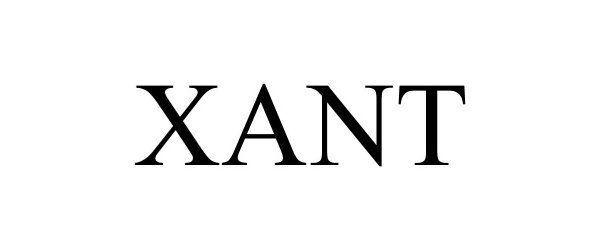 Trademark Logo XANT