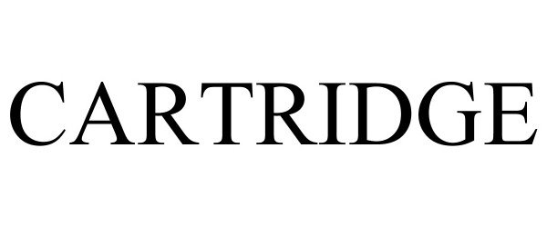 Trademark Logo CARTRIDGE