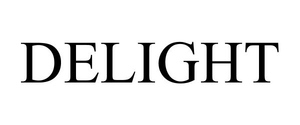 Trademark Logo DELIGHT