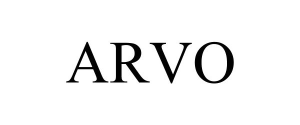 Trademark Logo ARVO