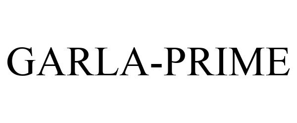 Trademark Logo GARLA-PRIME