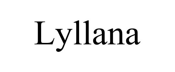 Trademark Logo LYLLANA
