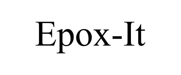 Trademark Logo EPOX-IT
