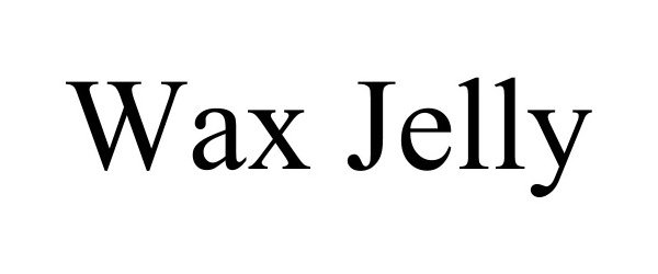 Trademark Logo WAX JELLY