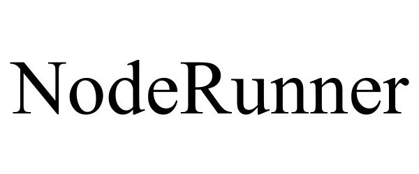 Trademark Logo NODERUNNER