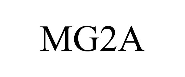 Trademark Logo MG2A