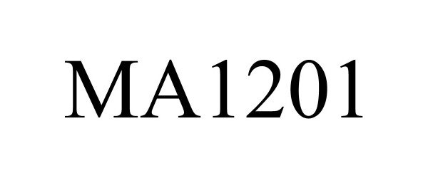 Trademark Logo MA1201