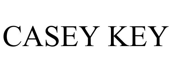 Trademark Logo CASEY KEY