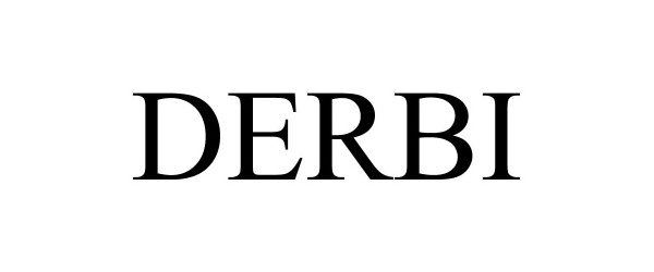 Trademark Logo DERBI