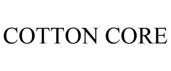 Trademark Logo COTTON CORE