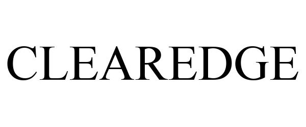 Trademark Logo CLEAREDGE