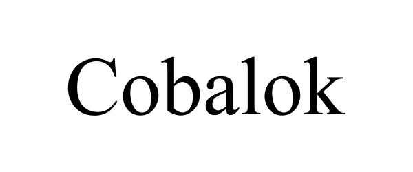 Trademark Logo COBALOK