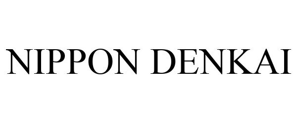 Trademark Logo NIPPON DENKAI