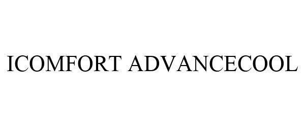 Trademark Logo ICOMFORT ADVANCECOOL
