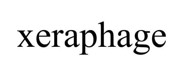 Trademark Logo XERAPHAGE