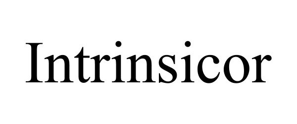 Trademark Logo INTRINSICOR