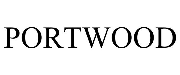 Trademark Logo PORTWOOD