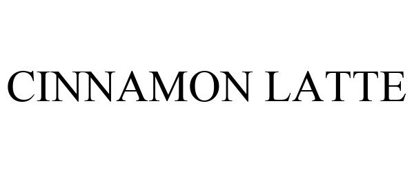 Trademark Logo CINNAMON LATTE