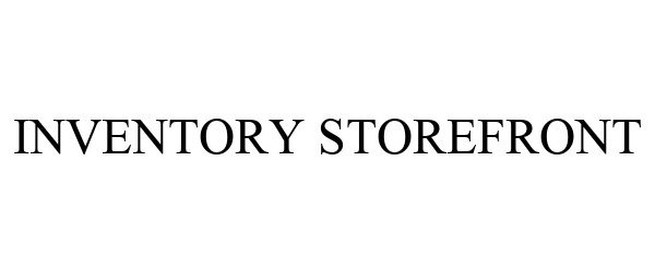 Trademark Logo INVENTORY STOREFRONT