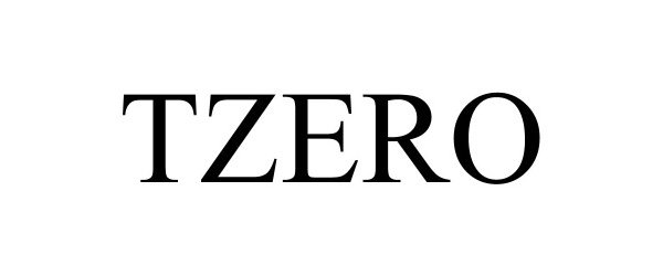 Trademark Logo TZERO