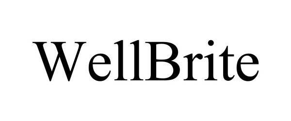 Trademark Logo WELLBRITE
