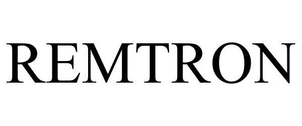 Trademark Logo REMTRON