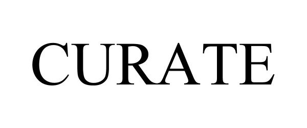 Trademark Logo CURATE