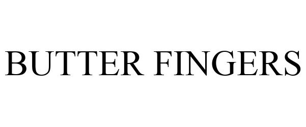 Trademark Logo BUTTER FINGERS