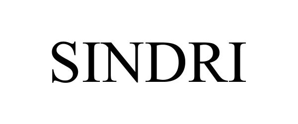 Trademark Logo SINDRI
