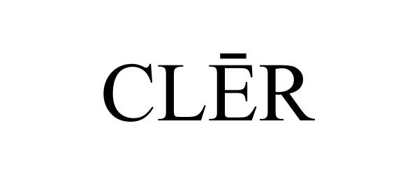 Trademark Logo CLER