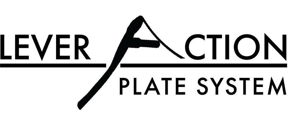 Trademark Logo LEVER ACTION PLATE SYSTEM