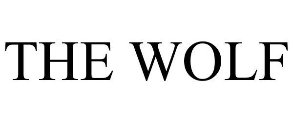 Trademark Logo THE WOLF