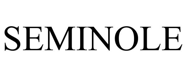 Trademark Logo SEMINOLE