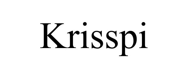 Trademark Logo KRISSPI