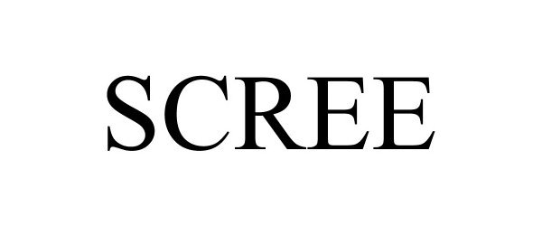 Trademark Logo SCREE