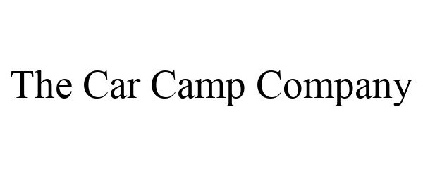 Trademark Logo THE CAR CAMP COMPANY