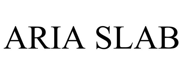 Trademark Logo ARIA SLAB