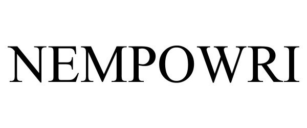 Trademark Logo NEMPOWRI