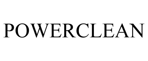 Trademark Logo POWERCLEAN