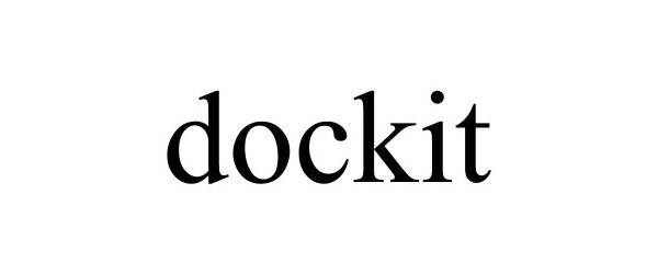 Trademark Logo DOCKIT