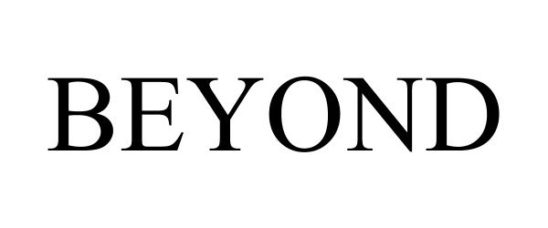 Trademark Logo BEYOND