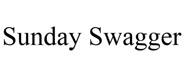 Trademark Logo SUNDAY SWAGGER