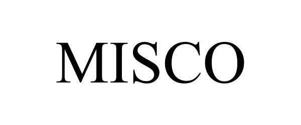 Trademark Logo MISCO