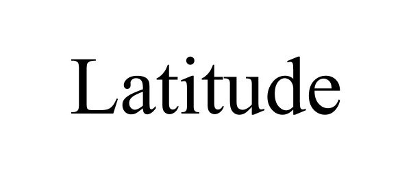 Trademark Logo LATITUDE
