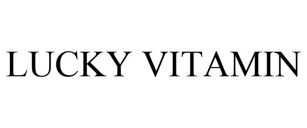 Trademark Logo LUCKY VITAMIN