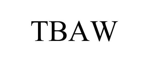 Trademark Logo TBAW